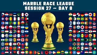 Marble Race Countries League - Session 27 - DAY 8 - Simple Marble Race