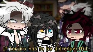 Hashiras react to If Tanjiro was disrespectful || GCRV || Demon Slayer ||