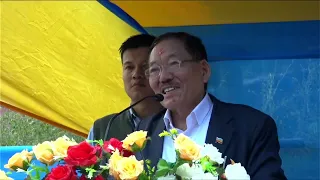 Speech by Shri Pawan Kumar Chamling SDF president at Nambu