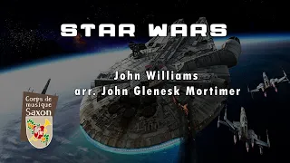 Star Wars, John Williams arr. John Glenesk Mortimer | Corps de Musique Saxon Concert 2022