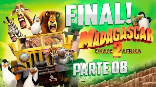 Madagascar 2 : Escape 2 Africa Gameplay PT BR no PS2 #8 FINAL