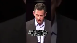 Sam Harris Destroys the Moral argument for God in Fourty-Three Seconds