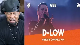 D-LOW The 2019 Grand Beatbox Battle Champion Compilation - REACTION