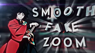 Smooth Fake Zoom Tutorial - Adobe After Effects