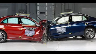 Краш тест: Mercedes C class W205 vs BMW 3 F30