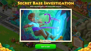 TOWNSHIP Secret Base Investigation Event Gameplay