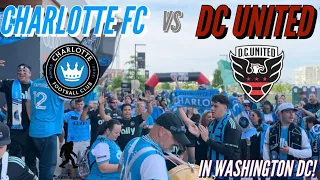 CLT FC YETI CLAN IN WASHINGTON, DC! CHARLOTTE FC vs DC UNITED MATCH DAY VLOG!