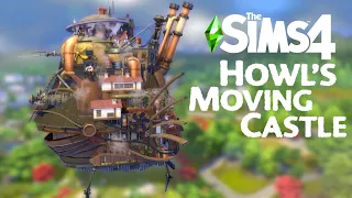 HOWL'S MOVING CASTLE | The Sims 4 Speed Build | NOCC