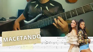 Macetando - Ivete Sangalo & Ludmilla Contrabaixo Cover + Tablatura + Partitura + Cifra.