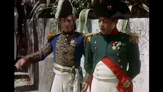 Le mot de Cambronne. Extrait du film "Napoléon" de Sacha Guitry, 1955.