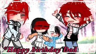 “Happy Birthday Dad!” ||Mha/Bnha||(🦈Kirishima’s Birthday Vid🦈)|🦈TodoKiri Family❄️🔥|A small Angst