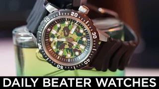 Best DAILY BEATER WATCHES (Diver, Field, G-Shocks, etc!)