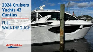 JUST IN! | 2024 Cruisers Yachts 42 Cantius | MarineMax Jupiter