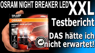 💡 OSRAM Night Breaker LED XXL Testbericht | Vergleichstest Helligkeit Lux & dB Messung Info Flackern