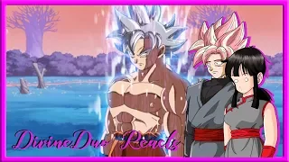 CHICHI BLACK & GOKU BLACK REACT: GOKU MASTERED ULTRA INSTINCT VS BEERUS