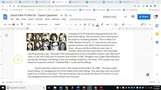 Serial Killer Profile 06 - David Carpenter