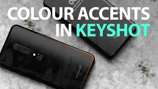 Keyshot: Shiny Colour Accent Glow Tutorial (OnePlus 6T McLaren)