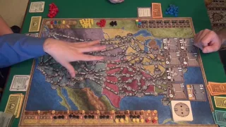 Энергосеть играем в настольную игру, board game Power Grid