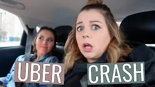 Our Uber Got Into a Crash in New York City (and just kept driving?)