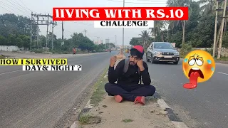 Living On Rs.10 For 24 Hours in Chennai 😢 10 Rupee Challenge
