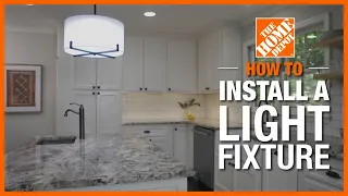 How to Install a Light Fixture | The Home Depot