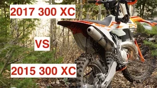 2017 KTM 300 XC vs 2015 300 XC - Part 1 - Episode 178