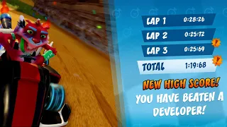 Crash Team Racing Nitro-Fueled - All Developer Time Trials