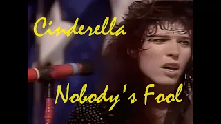 Cinderella - Nobody's fool (1989) live v2 Upscaled 4K HQ HD & Snd