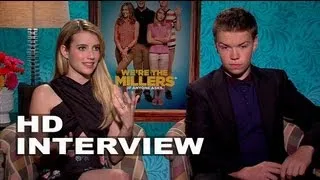 We're The Millers: Emma Roberts and Will Poulter Official Interview | ScreenSlam