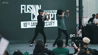 Showcase at fusion concept Les Twins