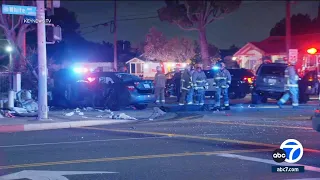 3 women killed in suspected DUI crash in Pomona