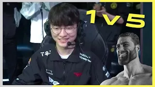 People who say Faker is too Passive need to watch This: