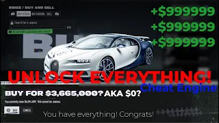 NFS UNBOUND UNLOCK EVERYTHING HACK GLITCH METHOD with CHEAT ENGINE!