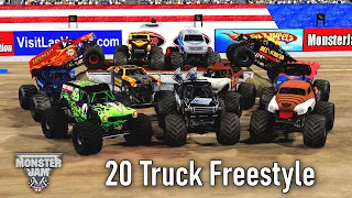 World Finals VII FREESTYLE  I  BeamNG.Drive Monster Jam