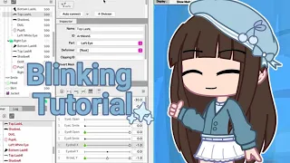 How to Rig/Blink Gacha Eyes || Live2d Cubsim Tutorial || Captions