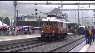 Manoeuvre de l Ae 6/8 208 Swisstrain et Ae 4/4 251