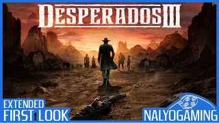 DESPERADOS III, Extended PS4 Pro Gameplay First Look (A Brilliant Stealth Game)