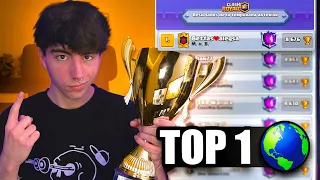 LOS MAZOS QUE USÓ EL TOP 1 DEL MUNDO🌍 EN CLASH ROYALE