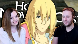 Howls Moving Castle Movie Reaction (Studio Ghibli)