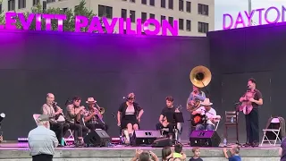 Tuba Skinny entertaining in Dayton Ohio -  7 Sep 2023