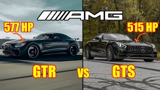 Mercedes-AMG GTS VS AMG GTR! *0-100KMH, 100-200KMH*