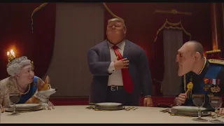 New Clip of Donald Trump in the Queen's Corgi