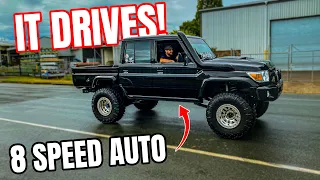 79 SERIES 8 SPEED CONVERSION FIRST DRIVE.... JUST WOW!!!!