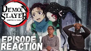 Anime Noobs watch Demon Slayer 1x1 | "Cruelty" Reaction