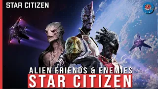 Star Citizen's Alien Species & Ships Explained | Banu Merchantman, Vanduul Blade, Etc