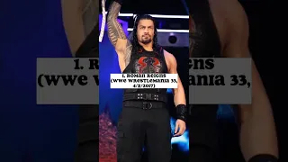 10 Wrestlers Who Defeated The Undertaker, Roman Reigns,Kane, triple h #shorts #wwe #shortvideo