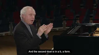 ‪Andras Schiff - Bach - Introduction for the Four Duets BWV 802–805