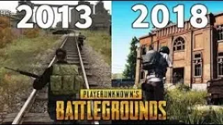 Evolution of PUBG PlayerUnknowns BattleGrounds 2013-2019