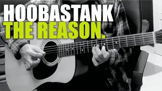 Hoobastank - The Reason Acoustic Ver. Cover | Full Instrumental + Lyrics | Nostalgia