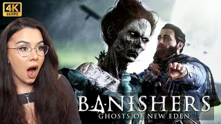 BANISHERS GHOSTS OF NEW EDEN Gameplay Walkthrough & Reaction Part 1 FULL GAME [4K 60FPS]